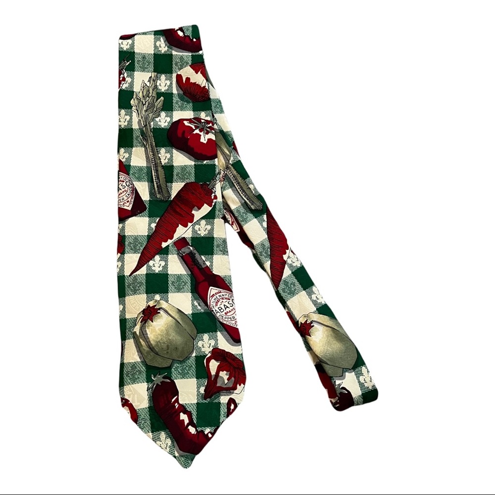 Tabasco‎ Mens Silk Tie